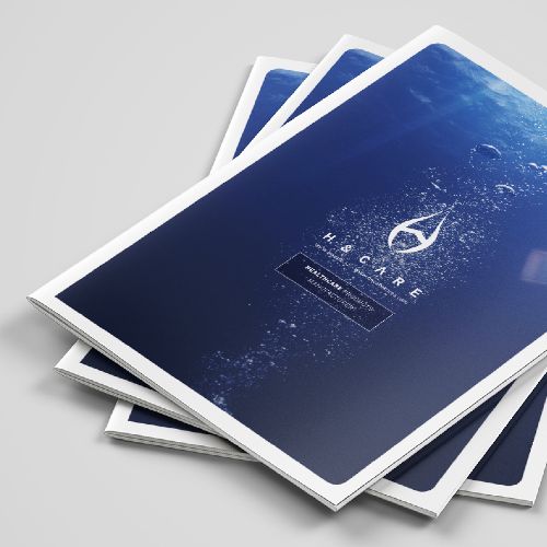 디자인 포트폴리오 H&CARE 카탈로그