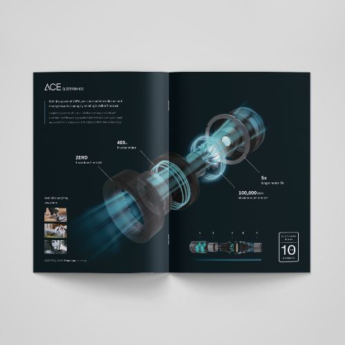 디자인 포트폴리오 에이스전자